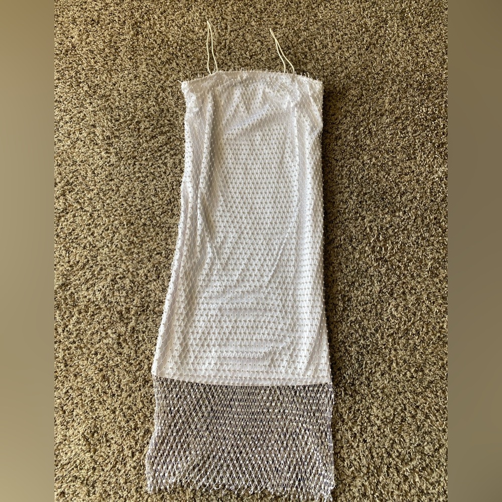 Mesh layer sparkle dress